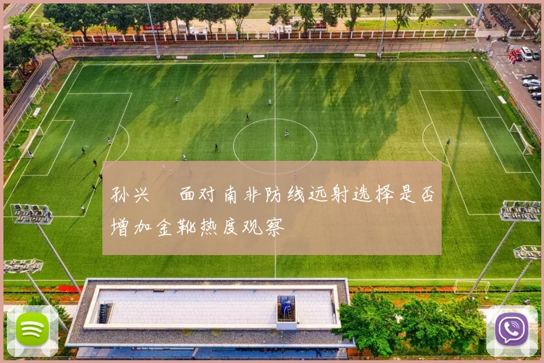 孙兴慜面对南非防线远射选择是否增加金靴热度观察
